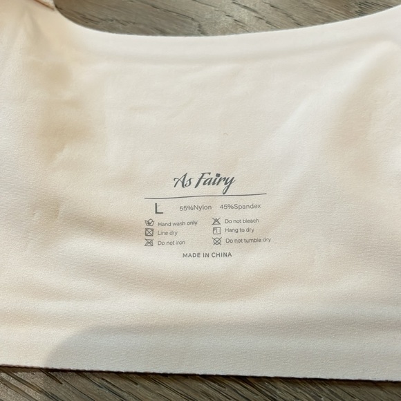 As Fairy Seamless Nursing Bra Breastfeeding Wireless Sleep Maternity Bralette L - Picture 12 of 13